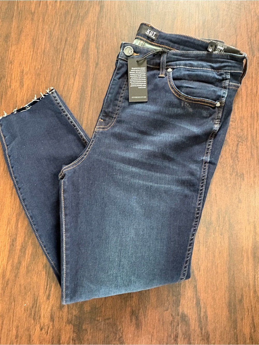 KUT from the Kloth Women's Dark Indigo Skinny Jeans